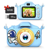 Kids Selfie Camera New Cartoon HD Kids Digital