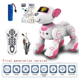 Programming Remote Control Dog Robots Toys Kids Girls