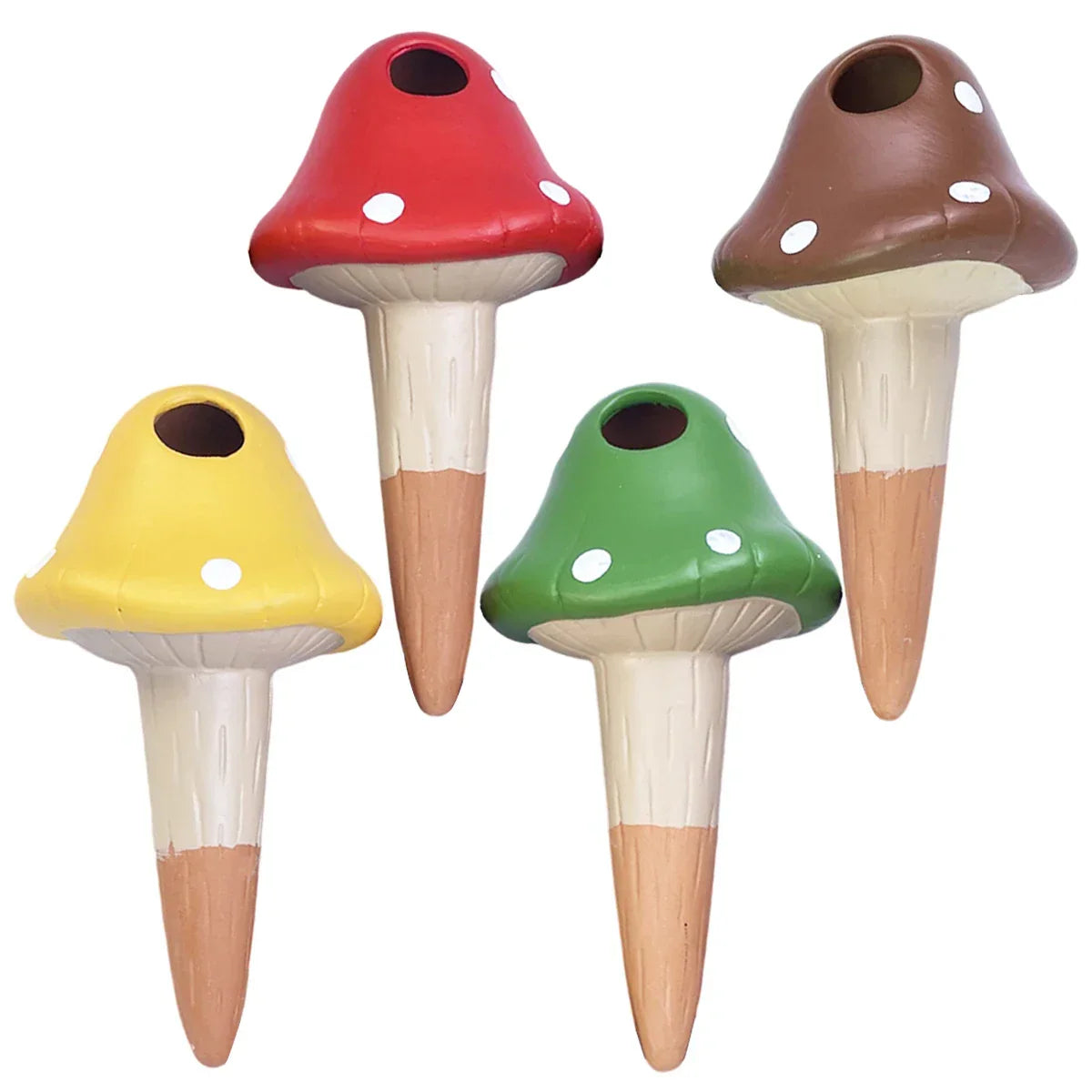 Automatic Drip Irrigation System Self Watering Cute Mushroom
