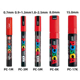 Uni Marker Pen, PC-3M Acrylic posca marcadores permanent