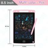 6.5/8.5/10/12/16/19In LCD Drawing Board Writing Tablet Digit Magic