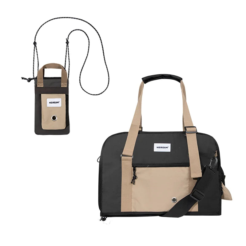 Soft Cat Dog Carriers Portable Breathable Foldable Shoulder