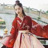 Modern Chinese Style Hanfu Ming Dynasty Improvement Traditional