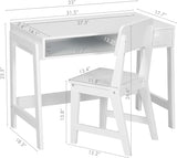 Kids Desk and Chair Set, Study Desk