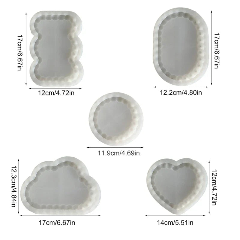Silicone Mold Bubble Mould DIY Epoxy Resin Casting