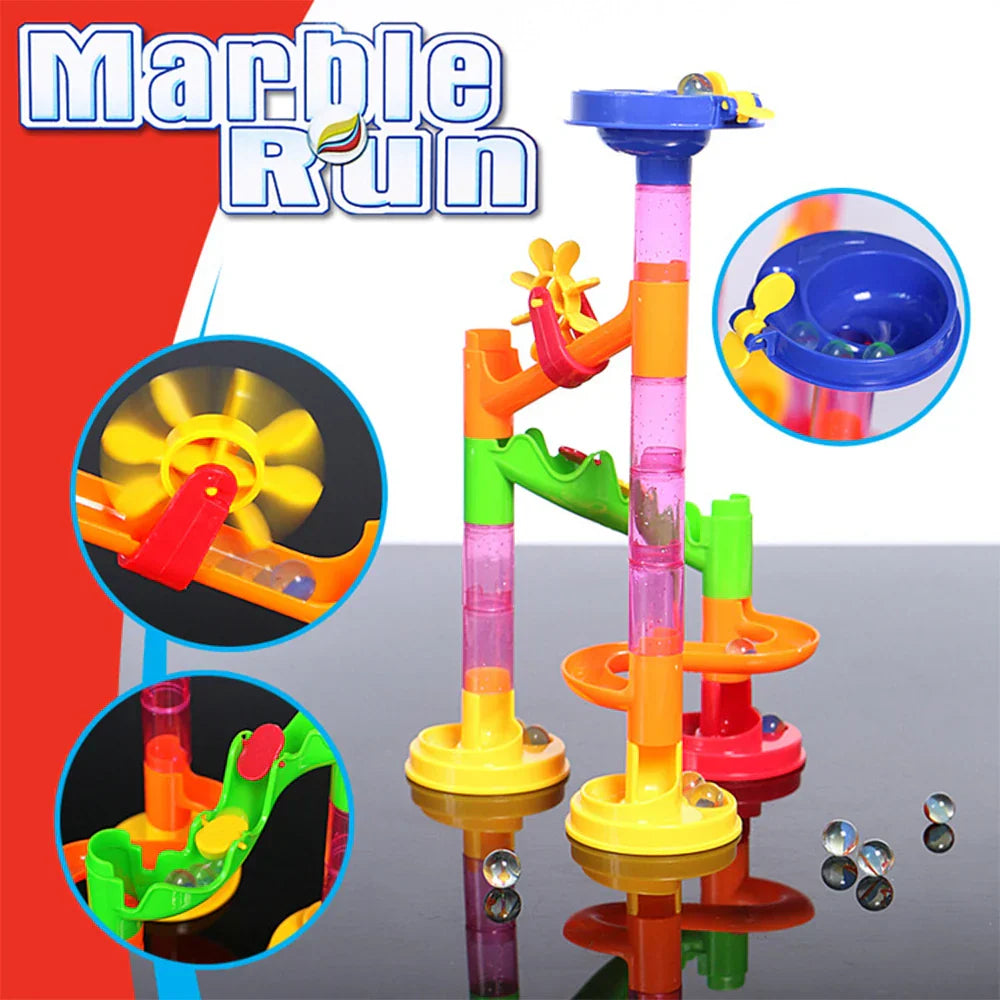 29pcs DIY Building Blocks Toy Funnel Slide Brick