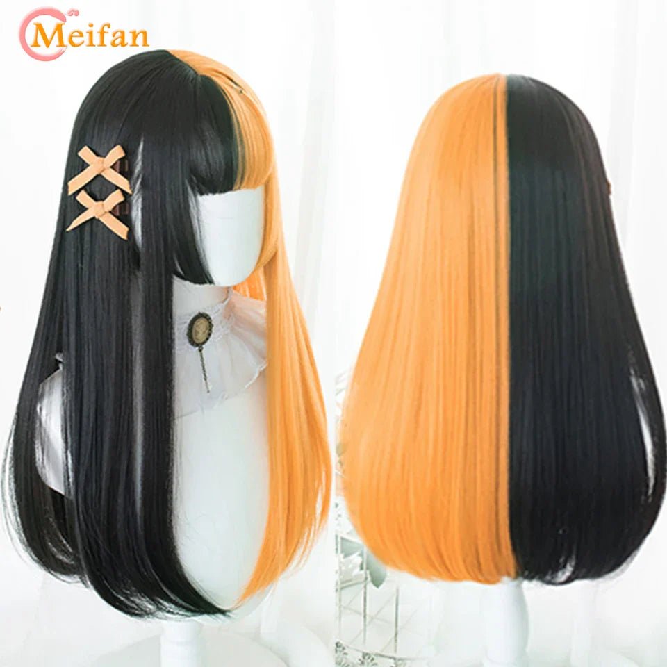 MEIFAN Long Lolita Ombre Harajuku Wig With Bang