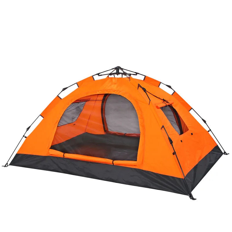 Outdoor automatic quick opening two person tent camping