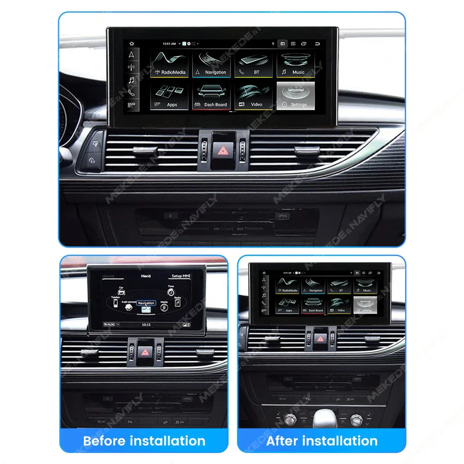 MNX Car Video Radio Player For Audi A6