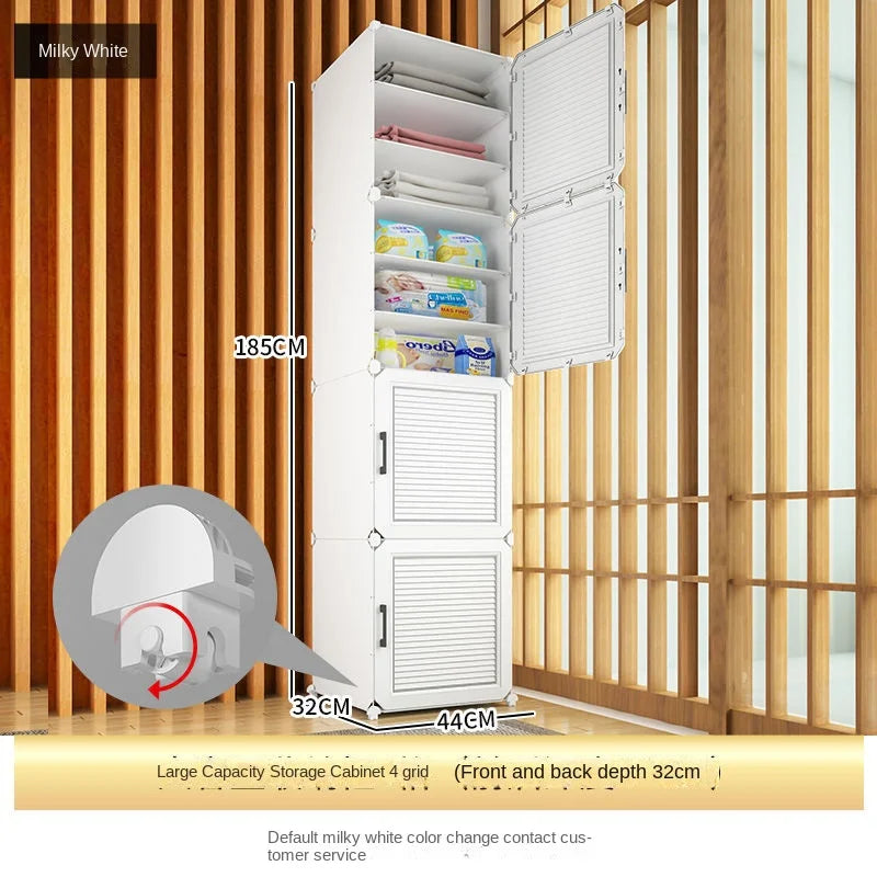 Large Size Clothes Folding Cabinets Splice Storage Toy