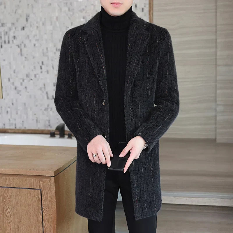 2023 High-end Feel Men Fashion Handsome All Woolen