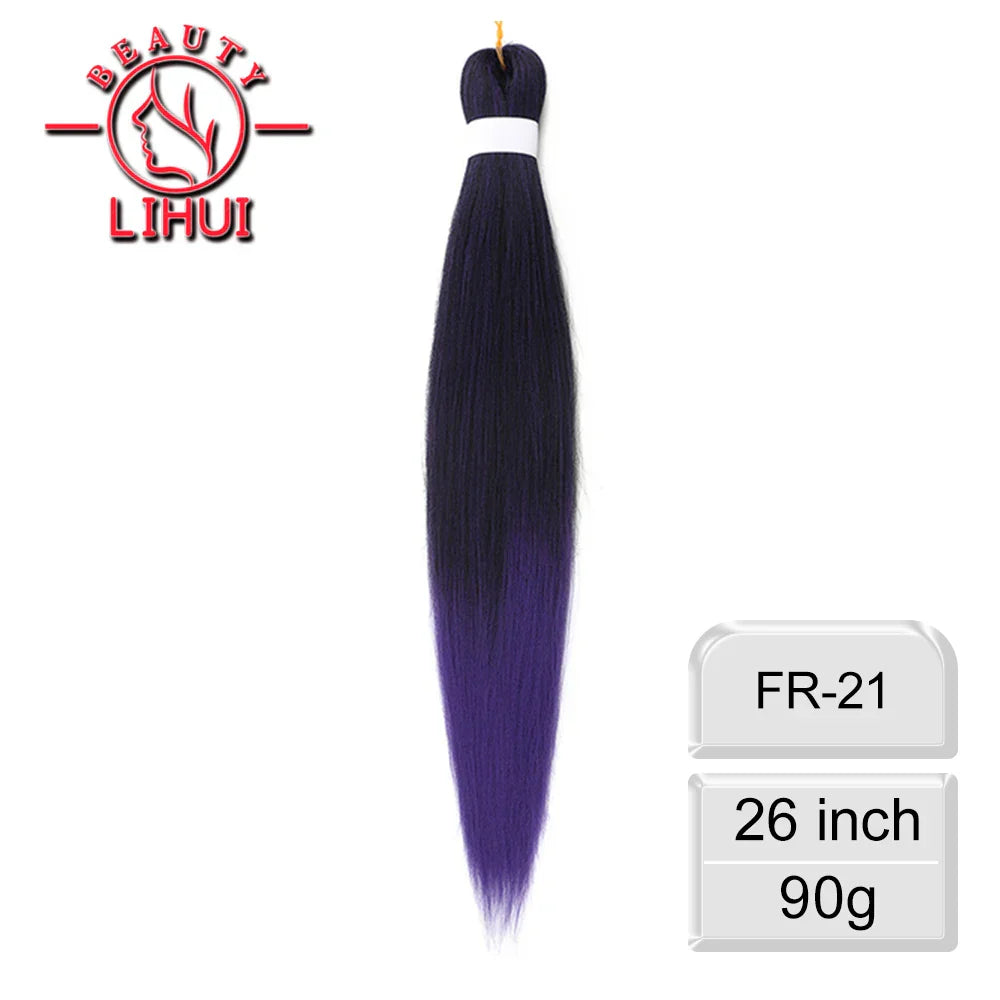 Braiding Hair Pre-stretched Synthetic Jumbo Braiding Hair Extensions