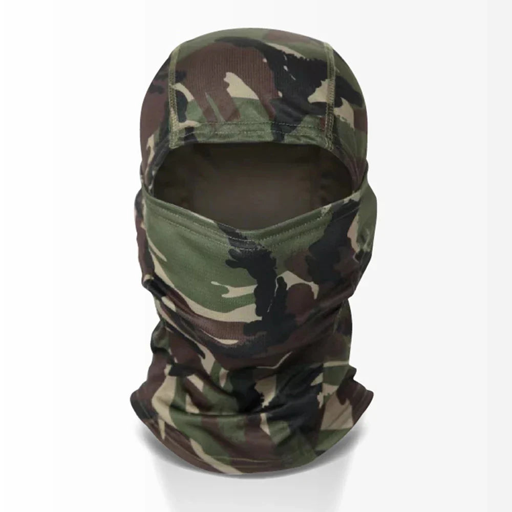 Tactical Camouflage Balaclava Hat Motorcycle Face Mask Lycra