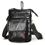 Original Leather Male Casual Design Mini Shoulder Messenger