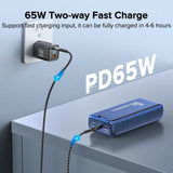 QOOVI Power Bank 30000mAh External Battery Capacity PD