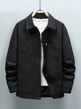 2023 New Shirts Collar Men's Jacket Chest Pockets