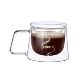 2023 New Simplicity Glass Cup Coffee Drinkware Insulation