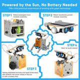 12 in 1 Science Experiment Solar Robot Toy