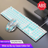 Three-piece Set Punk Gaming Keyboard and Mouse Earphone