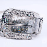 Women's Jeans Rhinestone Large Size Belt Men's Belt