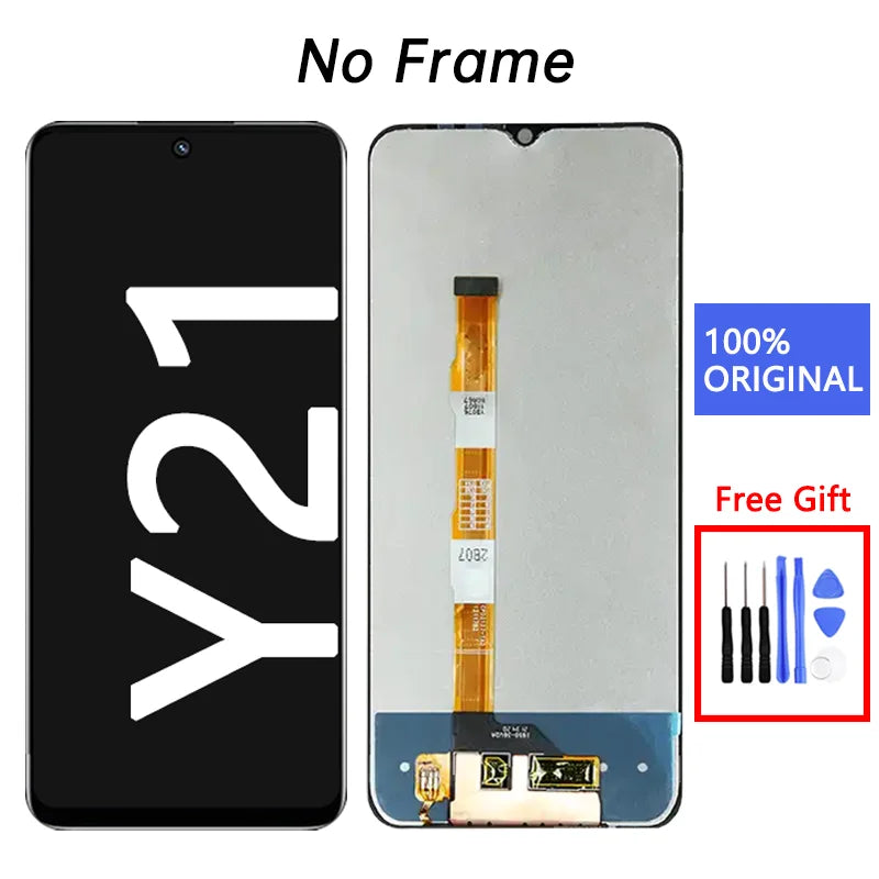 Original Pantalla for vivo Y21 Y21s lcd for