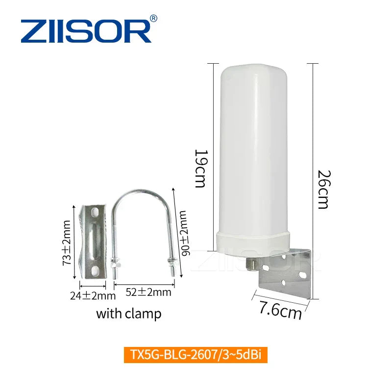 ZIISOR 5G 4G LTE WiFi Antenna Outdoor for