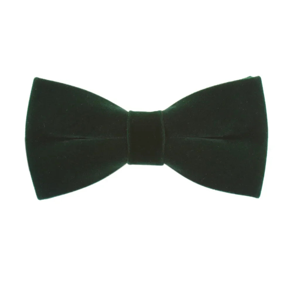 Navy Blue Black Velvet Bowties For Man Bowtie