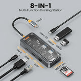 8 in 1 USB Type C HUB USB