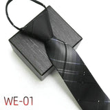 New Suit Business Zipper Tie for Man 48*7cm