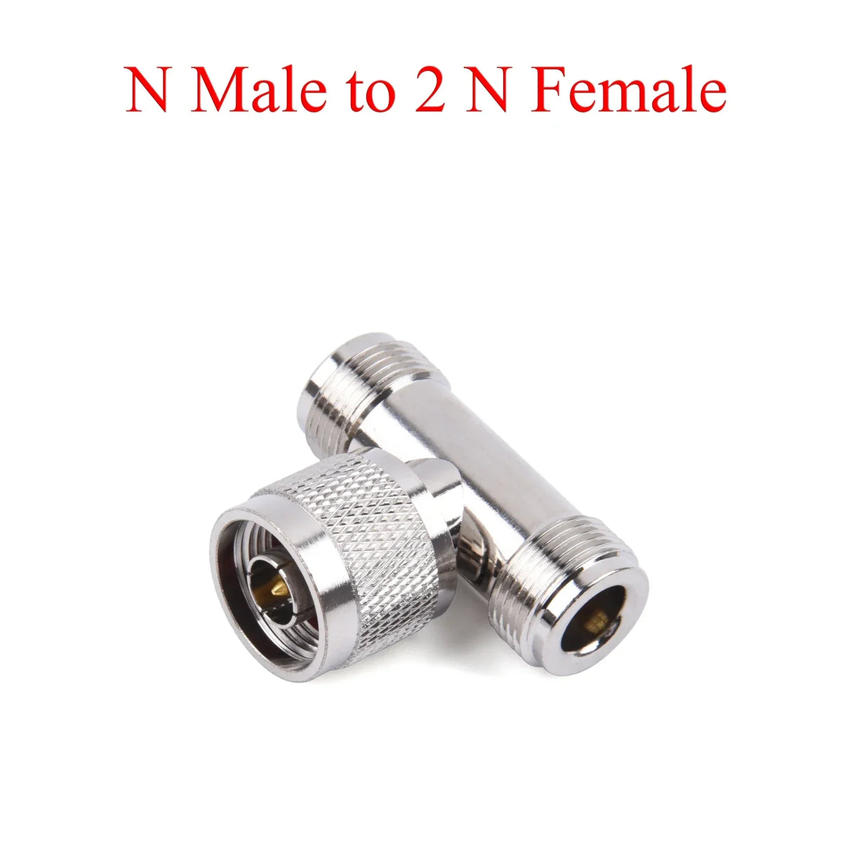1PC RF Coaxial Connector Splitter N Male/Female to