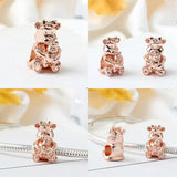 Fit Pandora Winnie the Pooh Charms Bracelet Cute