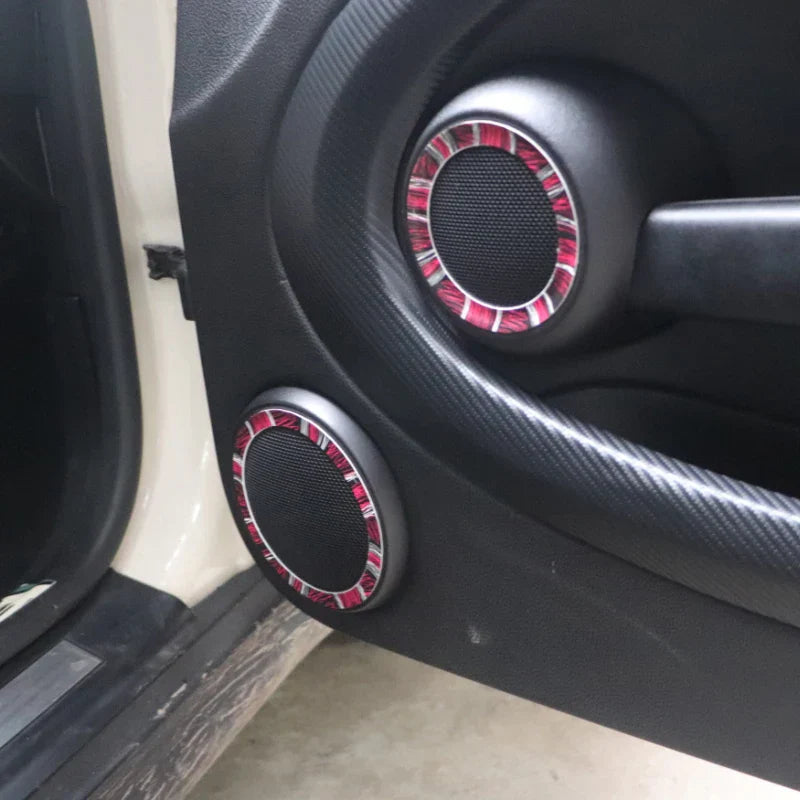 Car Speaker Cover Trim Sticker Door Horn Decoration