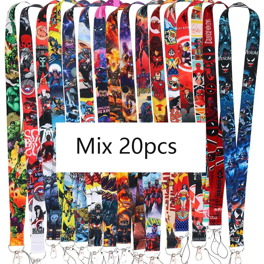 FI37 Wholesale 20pcslot Strap Movie Neck Lanyard for