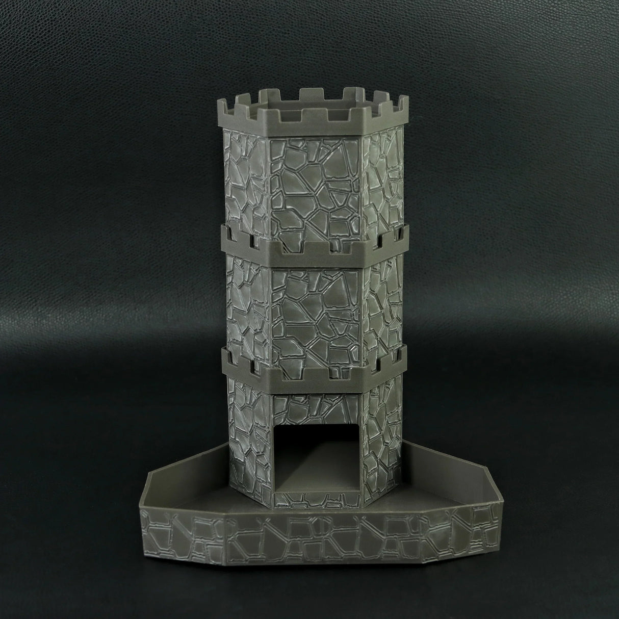 Dice Tower with Bricks Castle Pattern - Ideal