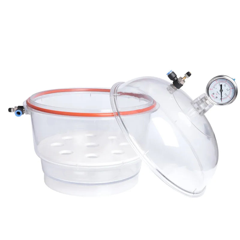Laboratory Plastic Vacuum Dryer 150mm 250mm 300mm 400mm