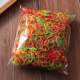 2000 Piece Pack Children's High Elasticity Rubber Band