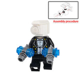 Skibidi Toilet Mini Building Block Anime Action Figure