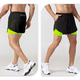 2023 Sport Shorts Men Sportswear Double-deck Training Short