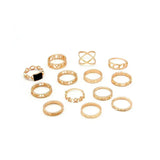 30PcsLot Vintage Rings for Women Gem Snake Spider