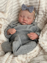 NPK 49CM Levi Newborn Baby Doll Reborn Sleeping