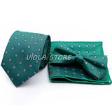 45 Color Paisley Geometry Striped 7.5cm Tie Set