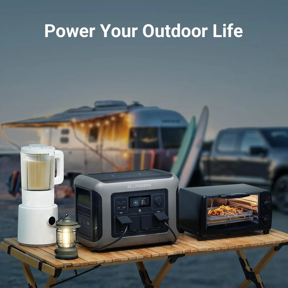 ALLPOWERS R1500 Portable Power Station 1152Wh LiFePO4 Battery