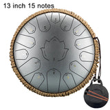 Hluru Music Drum 15 Notes Glucophone Steel Tongue