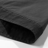 New Men's Lapel Handsome Jacket Solid Color Long-Sleeved