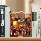 DIY book corner kit with led light 3D