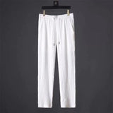 Men's 2024 Solid Pleate Two Piece Suits Summer