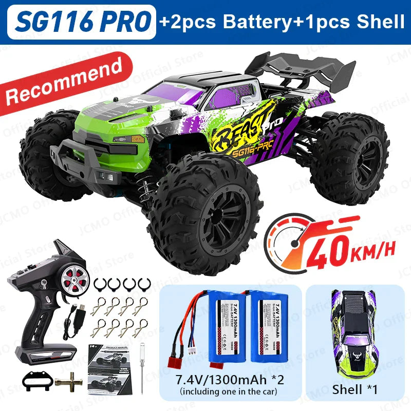 ZLL SG116 MAX RC Car Brushless 4WD RC