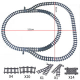 MOC Railway Track Train Tracks Straight Curved Soft