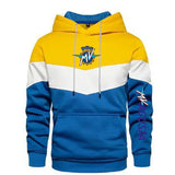 New Spring Autumn Men's Patchwork Color MV Agusta