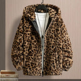Skin-touching Chic Winter Men Thickened Fleece Jacket Coat